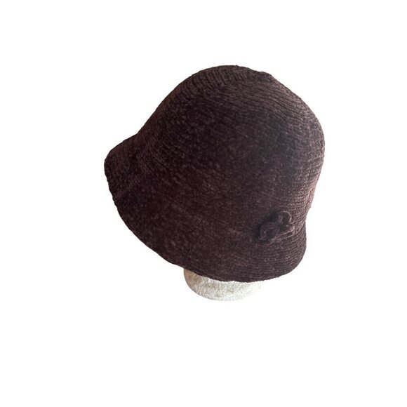August Hat Company Womens Bucket Hat With Flower Detail - Picture 1 of 6